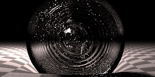 Rendering of some sort of interesting spherical distortion.