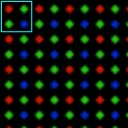 Diagram of pixel geometry.