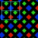 Diagram of pixel geometry.