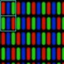 Diagram of pixel geometry.
