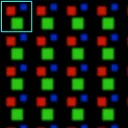 Diagram of pixel geometry.